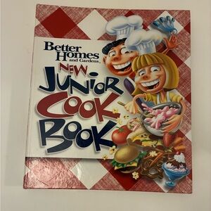 Better Homes and Gardens Junior Cook Book - Red and White